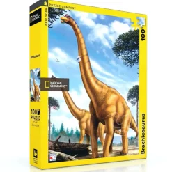 New York Puzzle Co. National Geographic: Brachiosaurus Puzzle 100pcs