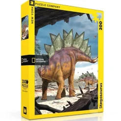 New York Puzzle Co. National Geographic: Stegosaurus Puzzle 200pcs