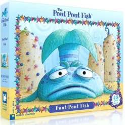 New York Puzzle Co. Pout Pout Fish: Pout Pout Fish Floor Puzzle 48pcs