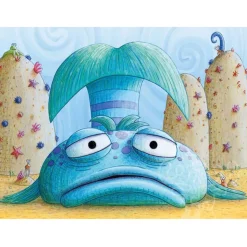 New York Puzzle Co. Pout Pout Fish: Pout Pout Fish Floor Puzzle 48pcs