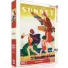 New York Puzzle Co. Sunset: Beach Bound Puzzle 500pcs