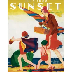 New York Puzzle Co. Sunset: Beach Bound Puzzle 500pcs