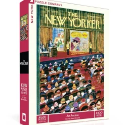 New York Puzzle Co. The New Yorker: Art Auction Puzzle 1000pcs