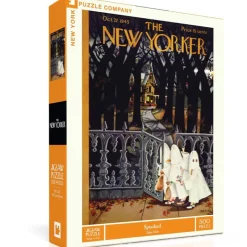 New York Puzzle Co. The New Yorker: Spooked Puzzle 500pcs
