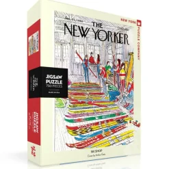New York Puzzle Co. The New Yorker: Ski Shop Puzzle 750pcs