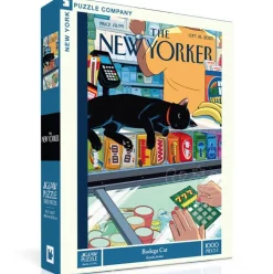 New York Puzzle Co. The New Yorker: Bodega Cat Puzzle 1000pcs
