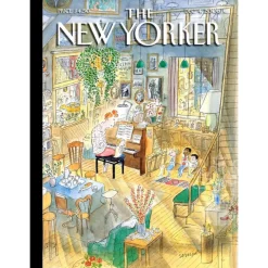 New York Puzzle Co. The New Yorker: The Piano Lesson Puzzle 1000pcs