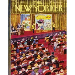 New York Puzzle Co. The New Yorker: Art Auction Puzzle 1000pcs
