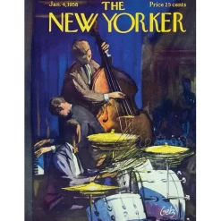 New York Puzzle Co. The New Yorker: Jazz Trio Puzzle 500pcs