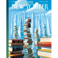New York Puzzle Co. The New Yorker: Bookopolis Puzzle 1000pcs