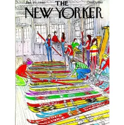 New York Puzzle Co. The New Yorker: Ski Shop Puzzle 750pcs