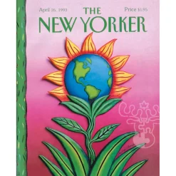 New York Puzzle Co. The New Yorker: Earth Day Mini Puzzle 100pcs