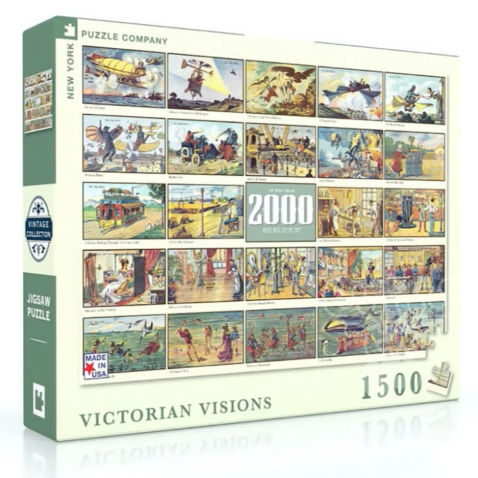 New York Puzzle Co. Vintage Collection: Victorian Visions Puzzle 1500pcs