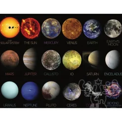 New York Puzzle Co. Visions:The Solar System Puzzle 1000pcs