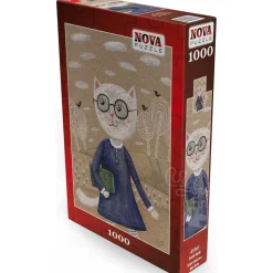 Nova Sofya Saburova - Smart Cat Puzzle 1000pcs