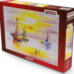 Nova Sunset and Boats Puzzle 1500pcs