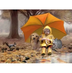 Nova Under the Umbrella Puzzle 1000pcs