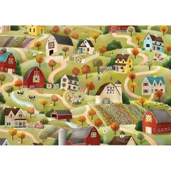 Penny Puzzle Folks on the Hill Mini Puzzle 150pcs