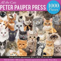 Peter Pauper Press All the Cats Puzzle 1000pcs