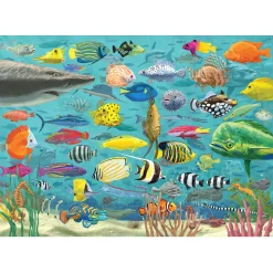 Peter Pauper Press All the Fish Puzzle 1000pcs