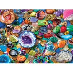 Peter Pauper Press Crystals and Gemstones Puzzle 1000pcs