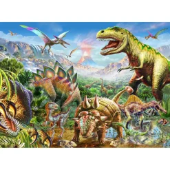 Peter Pauper Press Dinosaur World Puzzle 1000pcs