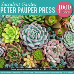 Peter Pauper Press Succulent Garden Puzzle 1000pcs