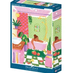 Pieces & Peace Bathroom Puzzle 500pcs