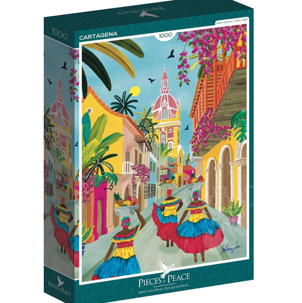 Pieces & Peace Cartagena Puzzle 1000pcs