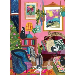 Pieces & Peace Cozy Cats Puzzle 1000pcs