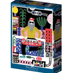 Pieces & Peace Le Musicien Barbu Puzzle 500pcs