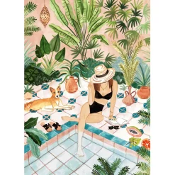 Pieces & Peace Moroccan Dipping Pool Puzzle 1000pcs