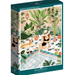 Pieces & Peace Moroccan Dipping Pool Puzzle 1000pcs