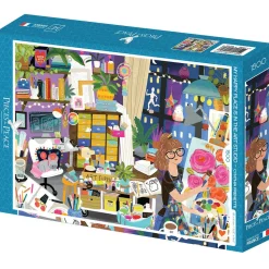 Pieces & Peace My Happy Place is in the Art Studio Puzzle 1500pcs
