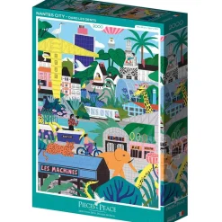 Pieces & Peace Nantes City Puzzle 2000pcs