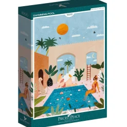 Pieces & Peace Swimming Pool Puzzle 1000pcs