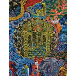 Pomegranate Amaringo, Pablo: Golden Pagoda Puzzle 1000pcs