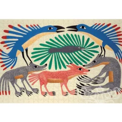 Pomegranate Ashevak, Kenojuak: Six Part Harmony Puzzle 500pcs