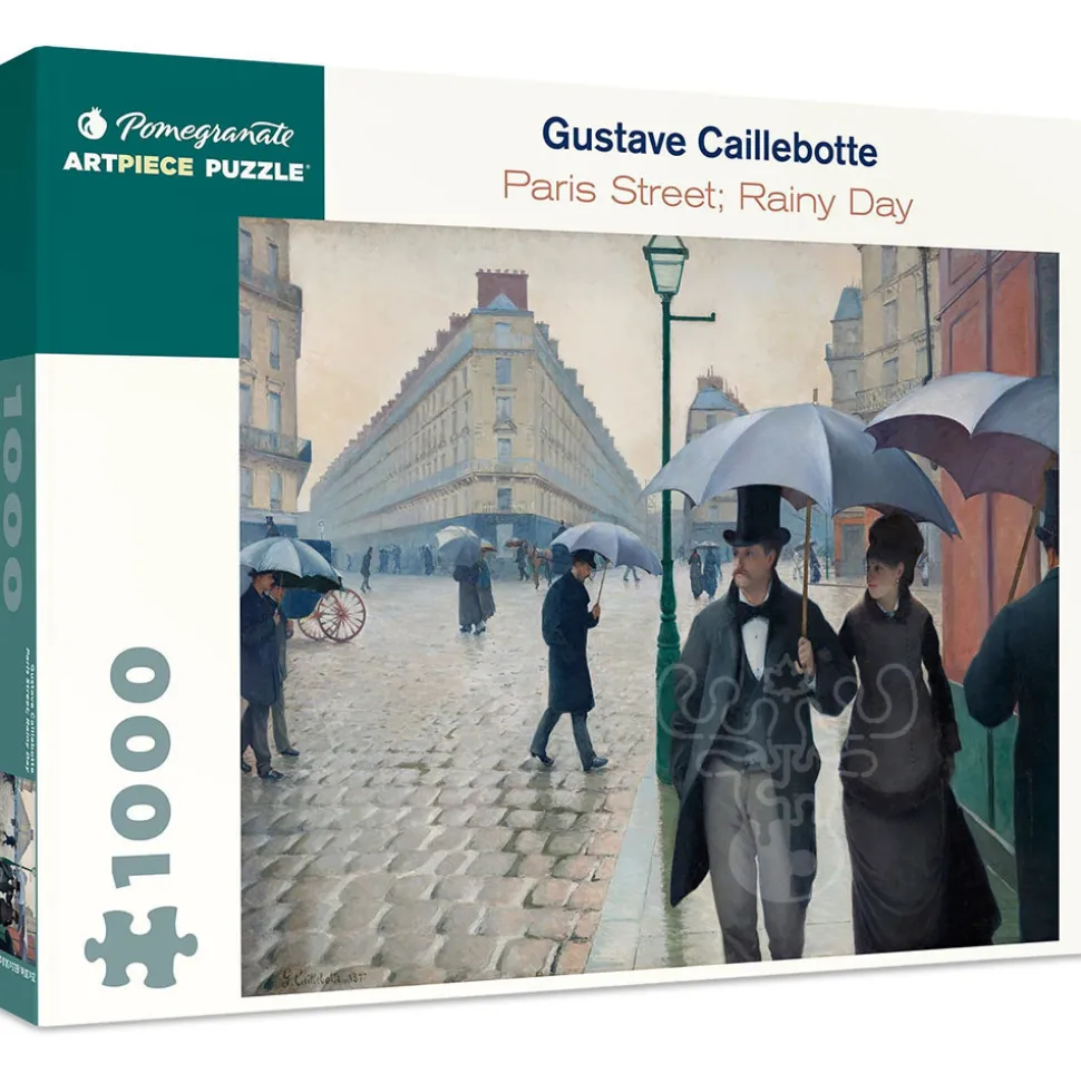Pomegranate Caillebotte, Gustave: Paris Street; Rainy Day Puzzle 1000pcs