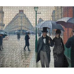 Pomegranate Caillebotte, Gustave: Paris Street; Rainy Day Puzzle 1000pcs