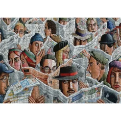 Pomegranate Crook, PJ: Tuesday Puzzle 1000pcs