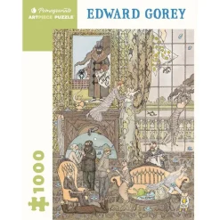Pomegranate Gorey, Edward: Frawgge Mfrg Co Puzzle 1000pcs