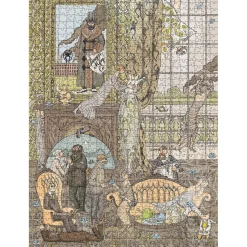 Pomegranate Gorey, Edward: Frawgge Mfrg Co Puzzle 1000pcs