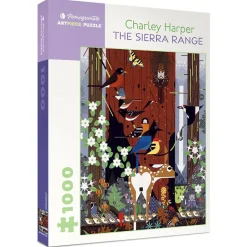 Pomegranate Harper, Charley: The Sierra Range Puzzle 1000pcs