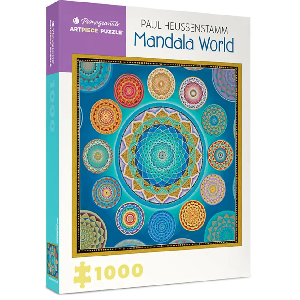 Pomegranate Heussenstamm, Paul: Mandala World Puzzle 1000pcs