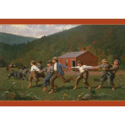 Pomegranate Homer, Winslow: Snap the Whip Puzzle 1000pcs RETIRED