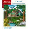 Pomegranate Hurley, CJ: Cliffside House in Mountains Puzzle 500pcs