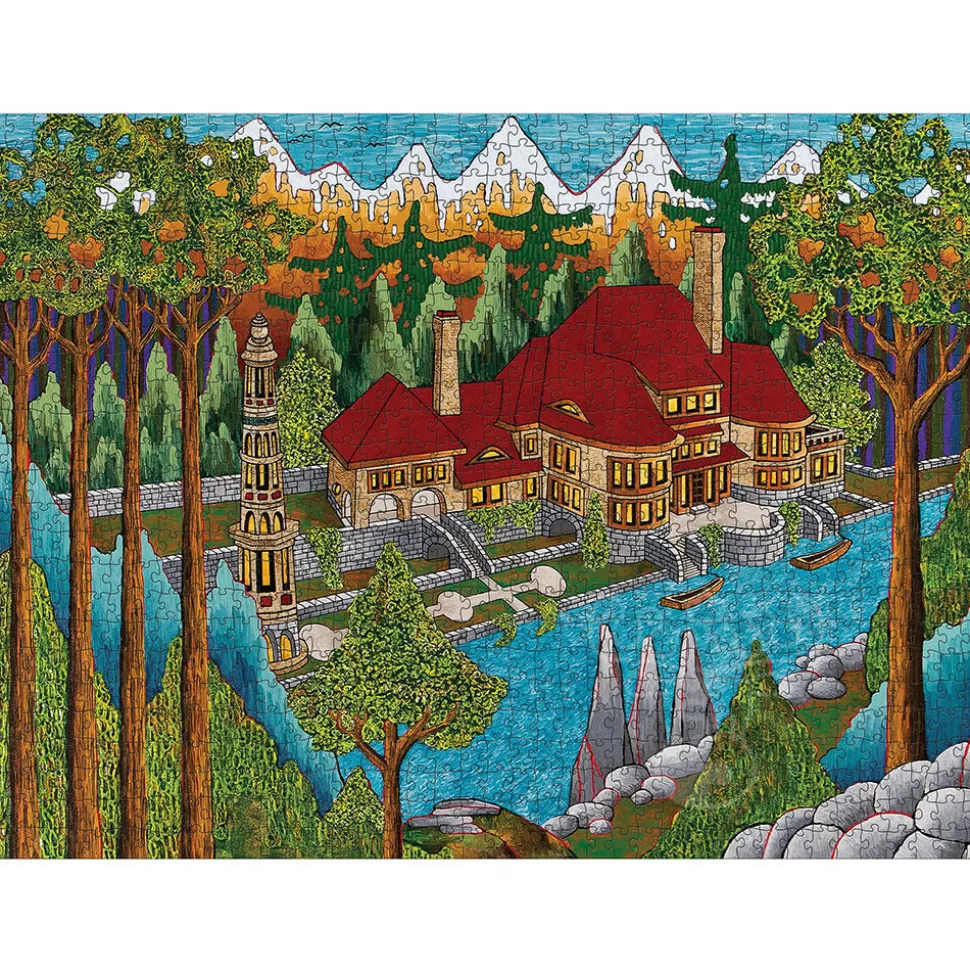 Pomegranate Hurley, CJ: House of the Minaret Puzzle 1000pcs