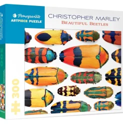 Pomegranate Marley, Christopher: Beautiful Beetles Puzzle 300pcs