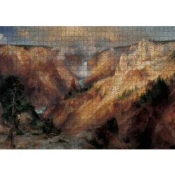 Pomegranate Moran Thomas: The Grand Canyon of the Yellowstone Puzzle 1000pcs